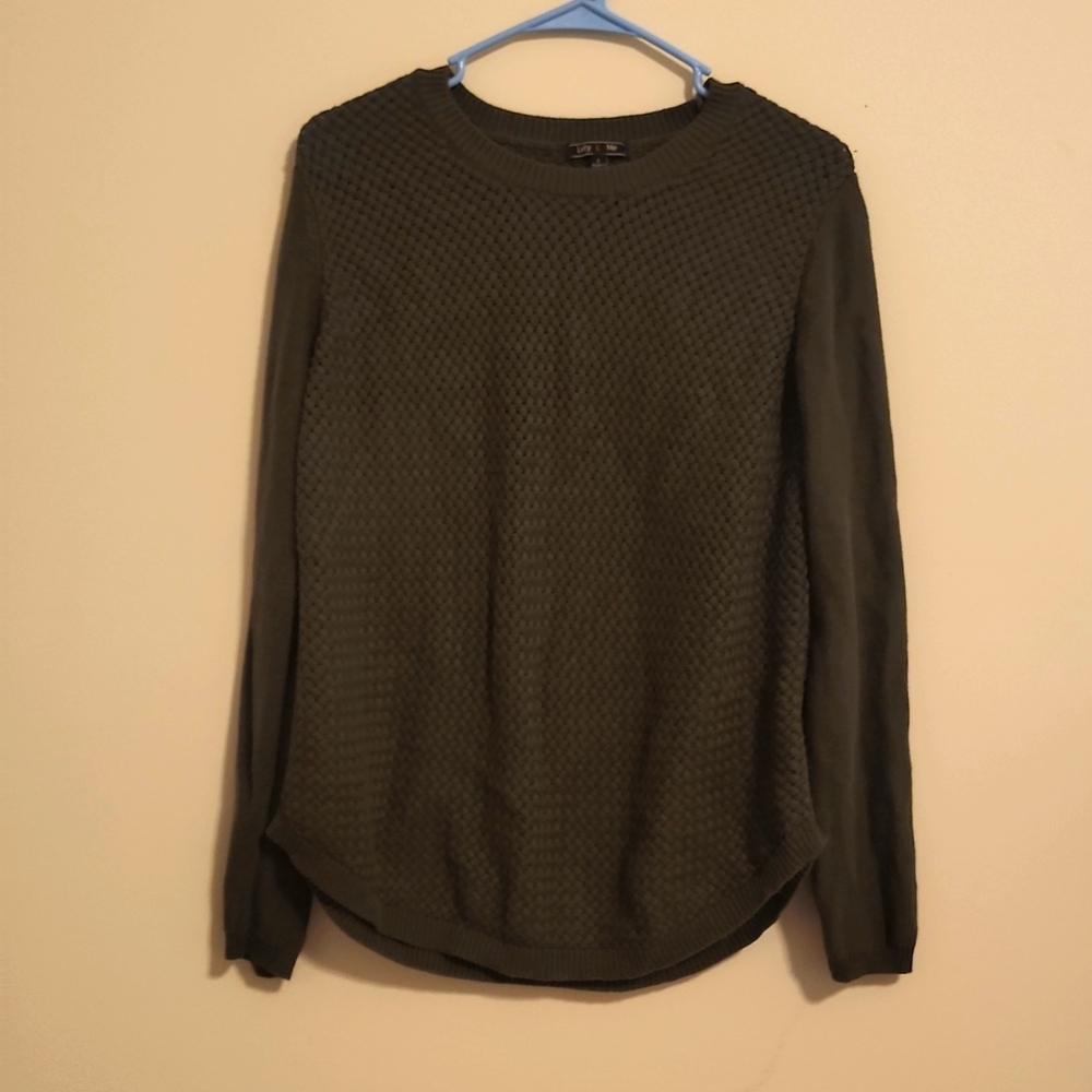 Lety and me olive pullover